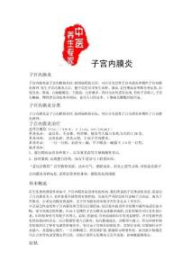 子宫内膜炎