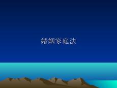 婚姻家庭法