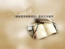 人教版五年級語文下冊《六單元名著導讀《鋼鐵是怎樣煉成的》摘抄和做筆記》公開課ppt課件