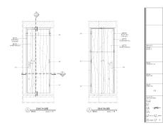 海南溫泉酒店四層銷售及美工部辦公室室內(nèi)精裝施工圖紙