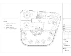 上海外灘高端火鍋店廚房部分施工圖/平面及水電
