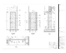 北京知名地產C1地塊十層435平方米超大平層樣板間室內裝飾施工圖