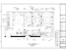 北京核心區(qū)濱江豪宅2#17戶型室內(nèi)裝飾設(shè)計(jì)施工圖