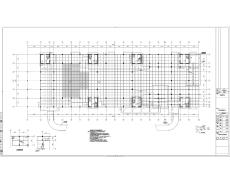 河南五層旅游服務(wù)中心大樓結(jié)構(gòu)施工圖紙（鋼混框架-剪力墻）