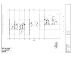 山东工业科技园区戍类厂房结构工程施工图/含20栋/多层+高层