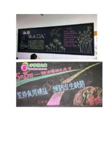 碘缺乏手抄报