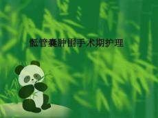 骶管囊肿围手术期护理ppt课件