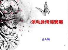颈动脉海绵窦瘘的护理教学查房