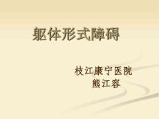 躯体形式障碍