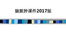 脑脓肿2017版ppt课件