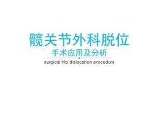 髋关节外科脱位