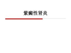 紫癜性肾炎ppt课件4967