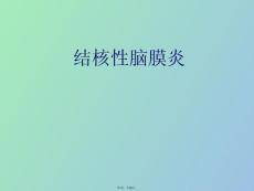 结核性脑膜炎