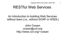 RESTful Web Services