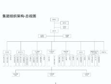 大型企业细化组织架构图