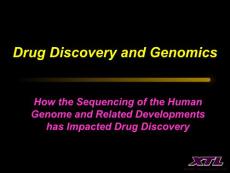 Drug Discovery and Genomics
