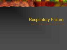 RespiratoryFailure呼吸衰竭