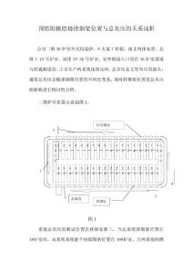 排烟架位置对排烟架总负压的影响分析