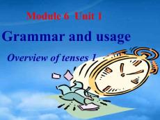 高中英語 m6 u1 grammar課件 牛津選修6