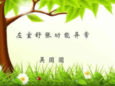 左室舒张功能概要