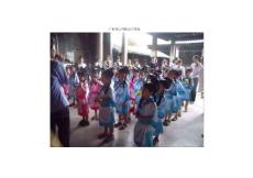 實拍廣東佛山西樵山開筆禮盛典