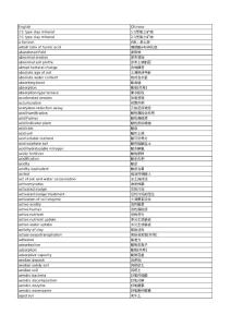 TW 03 土壤學名詞專業(yè)術(shù)語詞匯