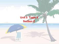 八年级(下)英语 Unit 5 Topic 2 Section C