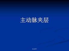 主动脉夹层动脉瘤
