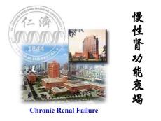 慢性肾功能衰竭