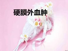 硬脑膜外血肿1PPT课件