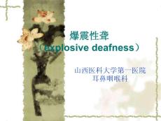 爆震性耳聋.ppt