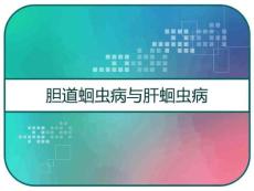 胆道蛔虫病与肝蛔虫病PPT