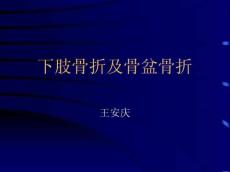 下肢骨折及骨盆骨折
