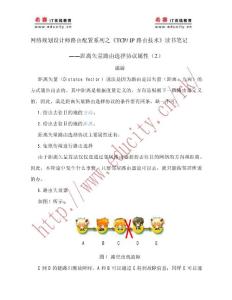 網(wǎng)絡(luò)規(guī)劃設(shè)計(jì)師路由配置系列之《TCPIP路由技術(shù)》讀書(shū)筆記(距離矢量路由選擇協(xié)議屬性2)