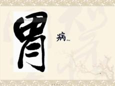 胃病ppt课件