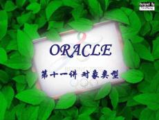 ORACLE11對(duì)象類型