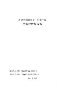 年产全钢载重子午胎180万条项目节能评估报告书2012年140页