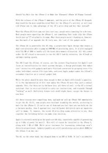 Should You Wait for the iPhone 5 or Make the (Cheaper) iPhone 4S Plunge Instead