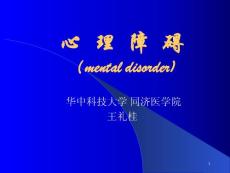 plus心理障碍课件