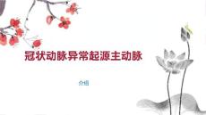 冠状动脉异常起源主动脉