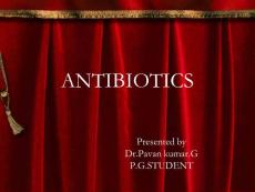 抗生素英文課件精品 ANTIBIOTICS