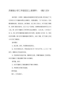 蘇教版小學(xué)三年級語文上冊課件《第八次》