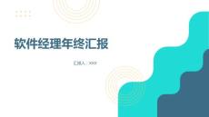 软件经理年终汇报