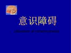 意识障碍诊断课件