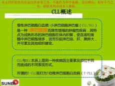 慢性淋巴细胞白血病培训ppt课件
