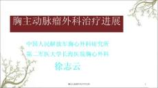 胸主动脉瘤外科治疗进展ppt课件