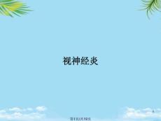 视神经炎全面版课件