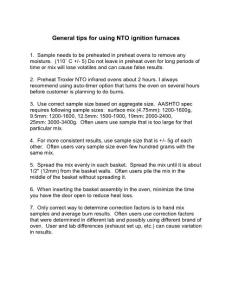 NTO general burn tips