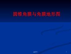 圆锥角膜与角膜地形图课件