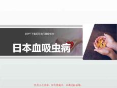 日本血吸虫病课件